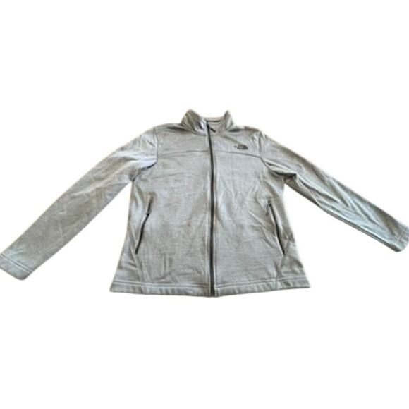 "THE NORTH FACE" Mens Soft Shell Zip Up Jacket Hiking Windbreaker Hiking SZ L - Picture 1 of 12
